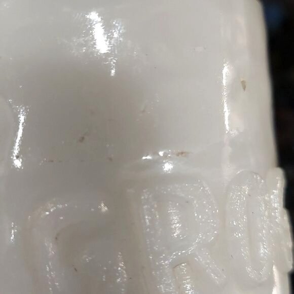 Vintage B.C. Comic GROG Milk Glass Mug Coffee Cup Johnny Hart FIRE KING Set of 2 - Picture 8 of 9